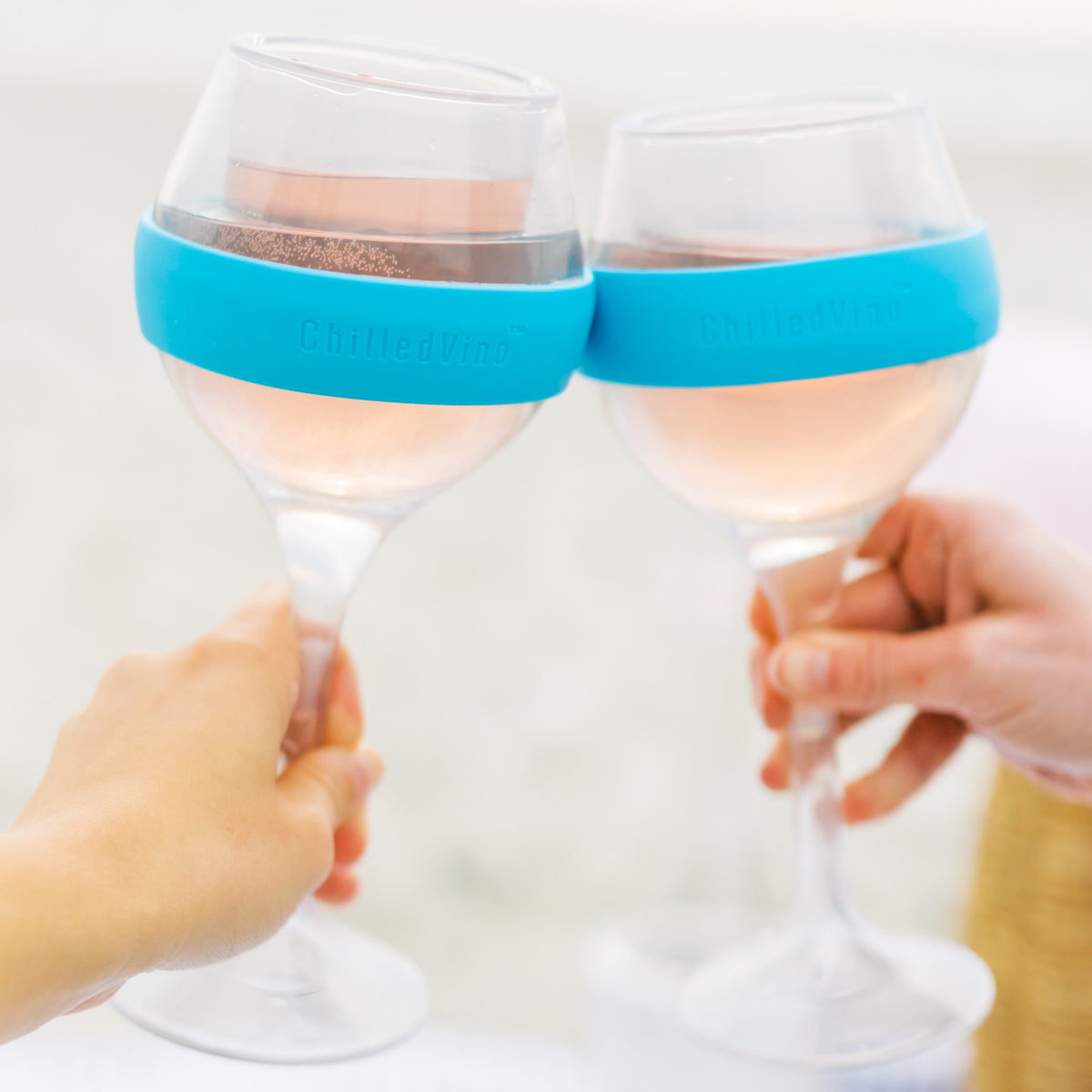 ChilledVino Frosty Drinkware - Freezable, All-Purpose Wine Glasses -  Insulated Drinking Glass With S…See more ChilledVino Frosty Drinkware 