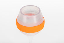 Load image into Gallery viewer, Set of 6: ChilledVino Orange Frosty Drinkware