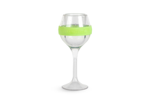 Load image into Gallery viewer, Set of 2: ChilledVino Green Frosty Drinkware