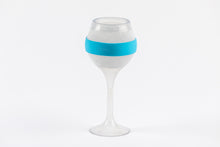 Load image into Gallery viewer, Set of 4: ChilledVino Blue Frosty Drinkware