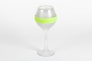Set of 2: ChilledVino Green Frosty Drinkware