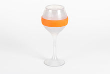 Load image into Gallery viewer, Set of 2: ChilledVino Orange Frosty Drinkware