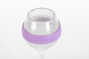 ChilledVino Purple Frosty Drinkware
